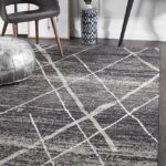 Floor Rug Colour Charcoal Rectangle