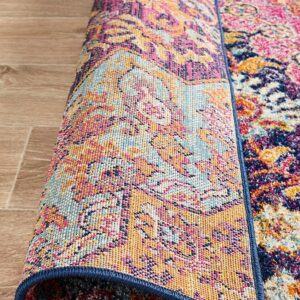 Multi Coloured Museum Rug backing