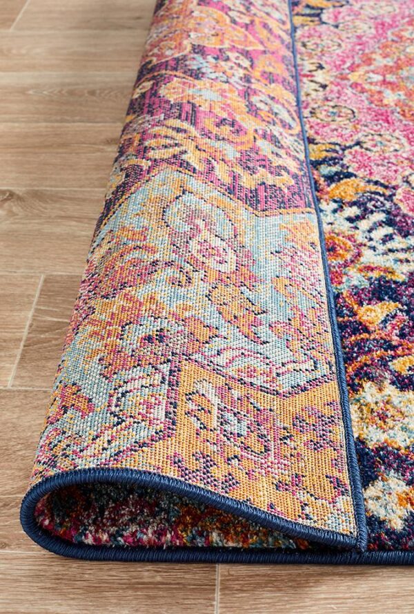 Multi Coloured Museum Rug backing