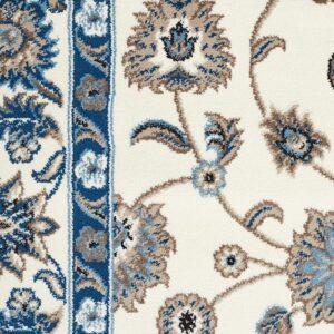 Flower Design Rug Close up Photo