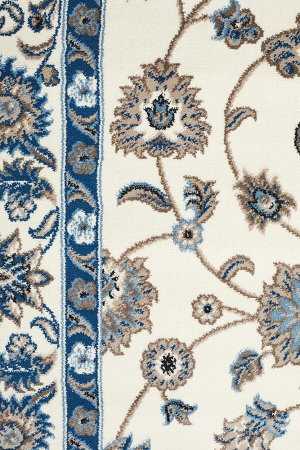 Flower Design Rug Close up Photo