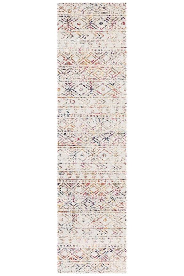 Furniture Rug Multi Coloured full view of runner