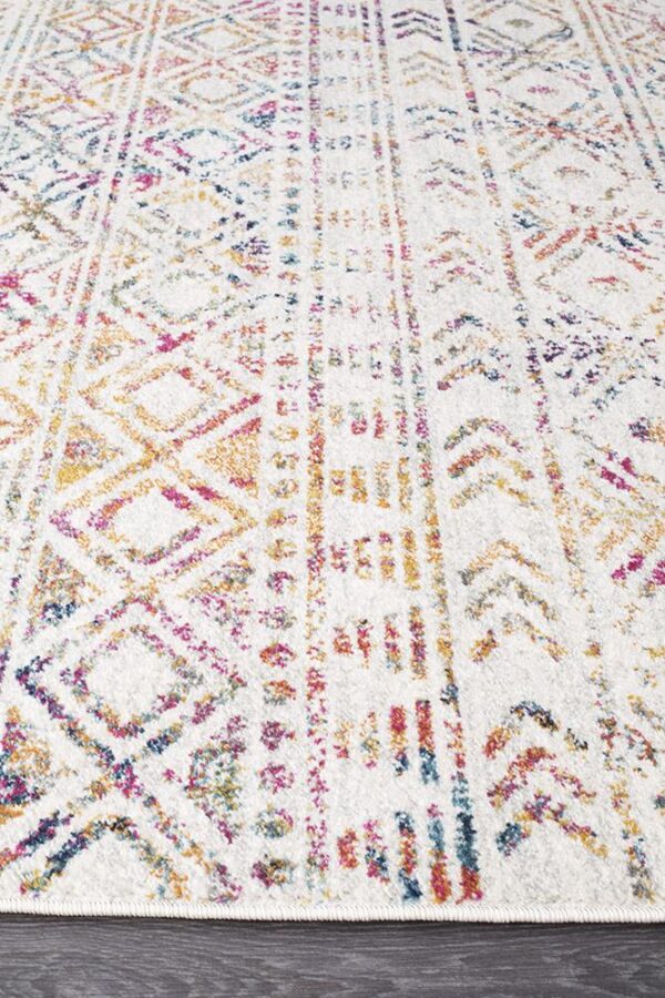 Furniture Rug Multi Coloured side view