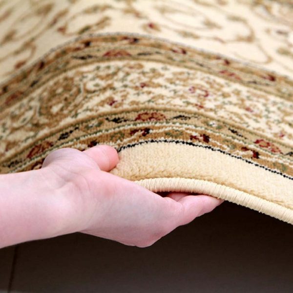 Classic Pattern Ivory Floor Rug
