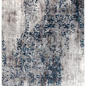 Modern Area Rug | Colour Blue/Grey/White