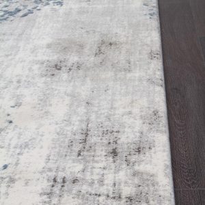 Modern Area Rug | Colour Blue/Grey/White