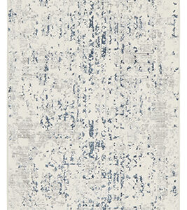 Contemporary Area Rug | Colour White/Blue/Grey