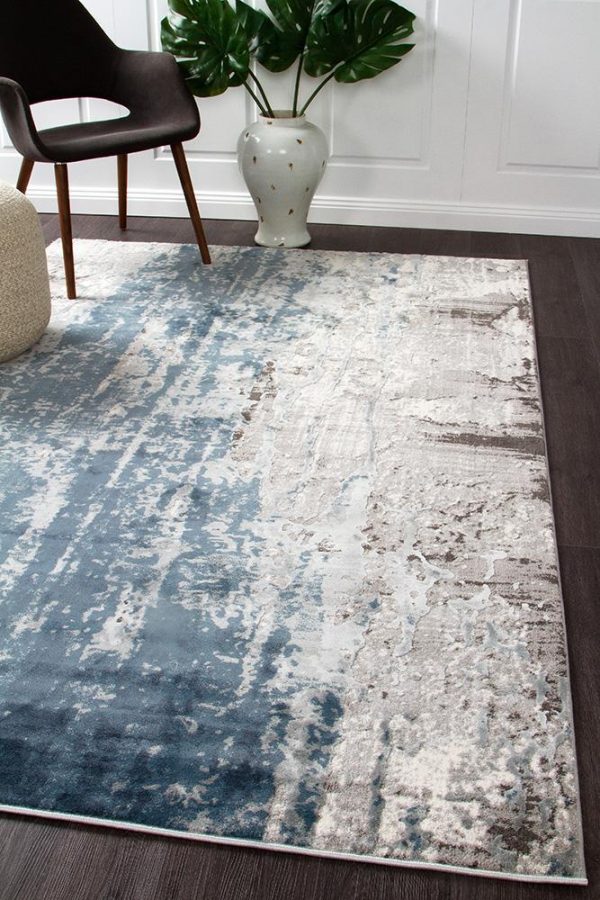 Timeless Rug | Colour Blue/Grey/White Timeless Rug | Colour Blue/Grey/White