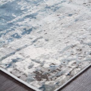 Timeless Rug | Colour Blue/Grey/White