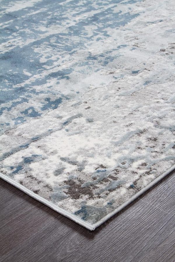 Timeless Rug | Colour Blue/Grey/White