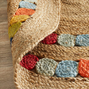 Little Miss Daisy Jute Rug Profile