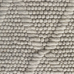 Low Pile Wool Rug Close Up Shot