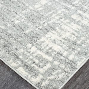Abstract Rug | Colour Silver Grey | With Various Sizes