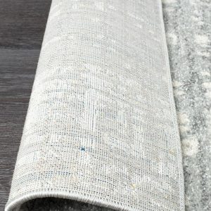 Abstract Rug | Colour Silver Grey | With Various Sizes