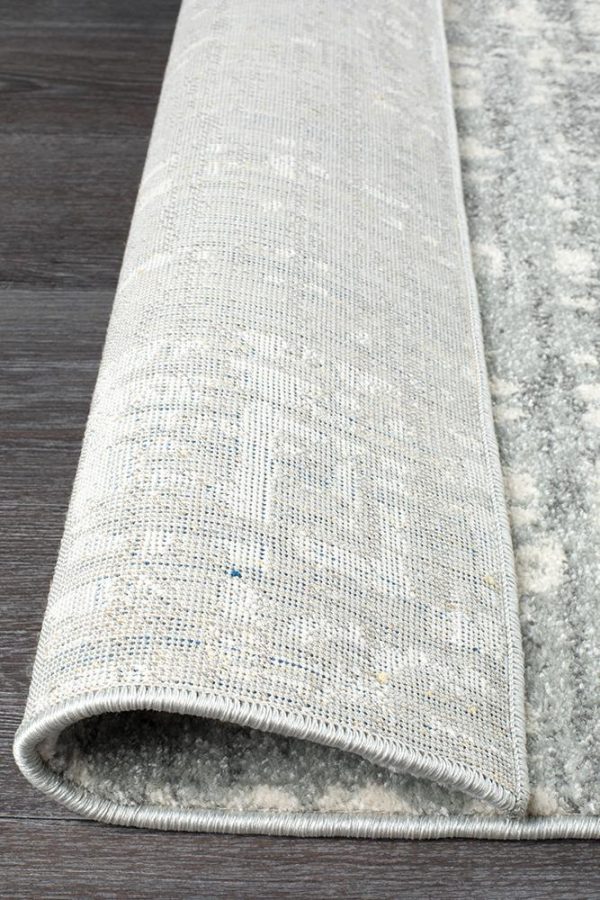 Abstract Rug | Colour Silver Grey | With Various Sizes