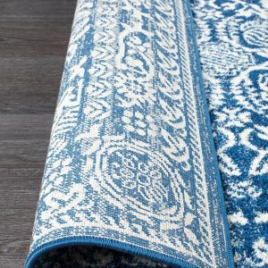 Stunning Navy Rug