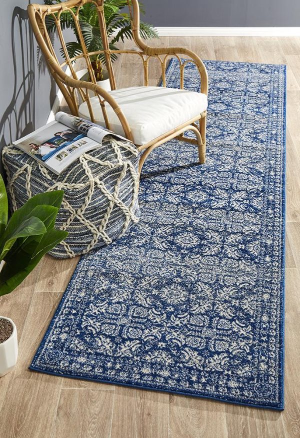 Stunning Navy Rug