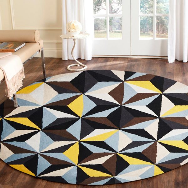 Crystal Designer Wool Blue Rug Crystal Designer Wool Blue Rug