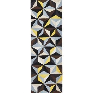 Designer Wool Blue Rug
