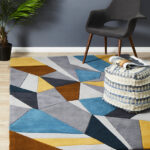 Designer Wool Multi Rug