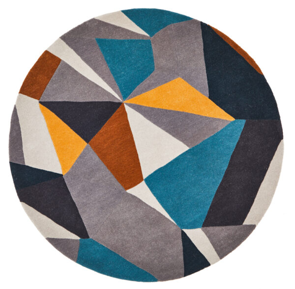 Designer Wool Multi Rug