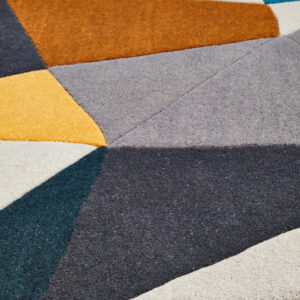 Designer Wool Multi Rug