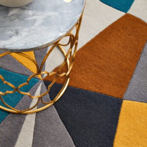 Designer Wool Multi Rug