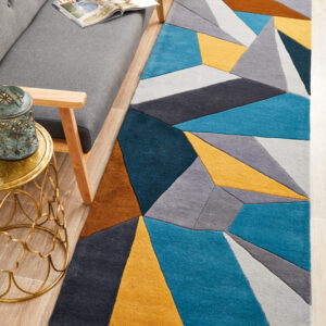 Designer Wool Multi Rug