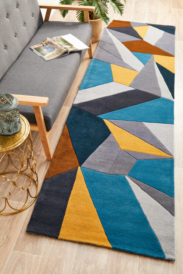 Designer Wool Multi Rug
