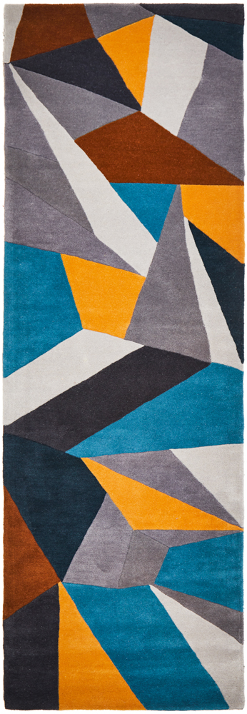 Designer Wool Multi Rug
