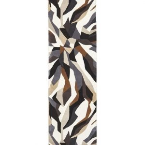 Multi Crossroads Style Wool Rug