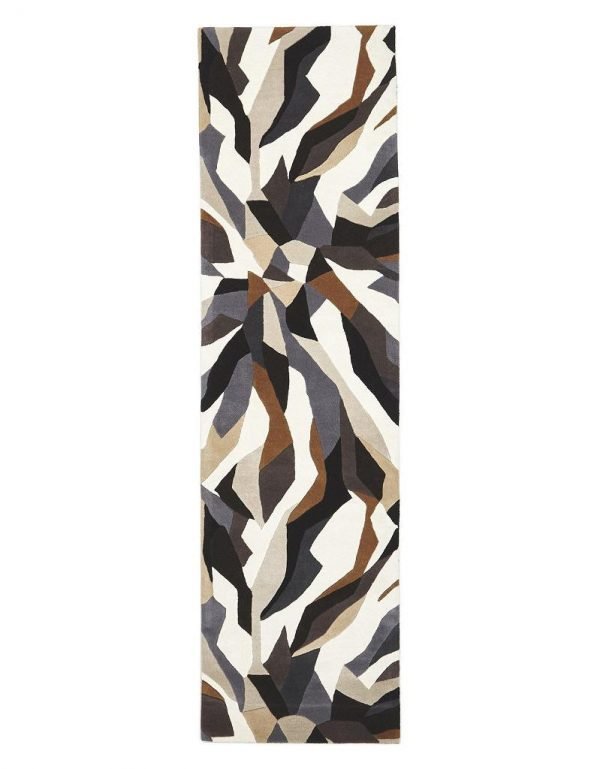 Multi Crossroads Style Wool Rug