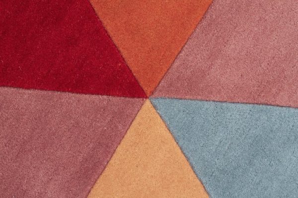 Multi Pure Wool Furniture Rug