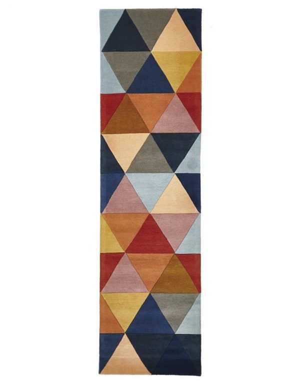 Multi Pure Wool Furniture Rug
