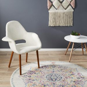 Bone Colour Furniture Rug
