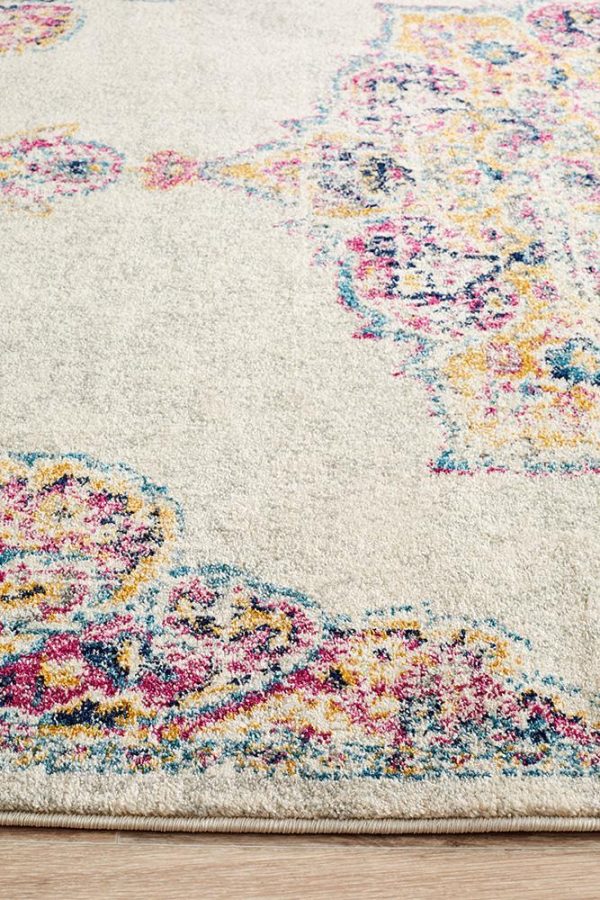 Bone Colour Furniture Rug