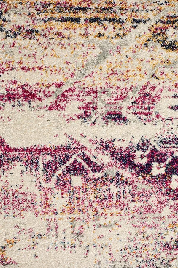 Trendy Fuschia Colour Rug