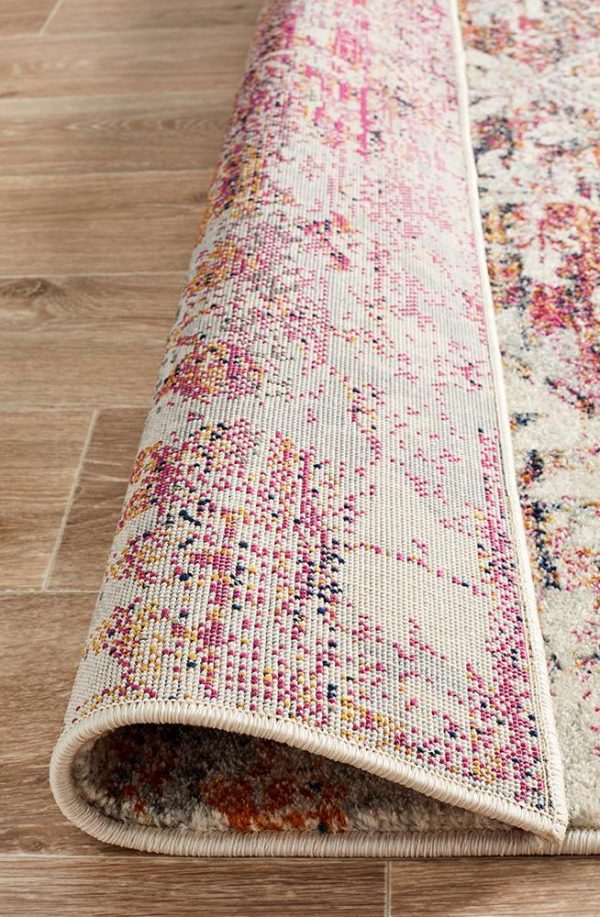 Trendy Fuschia Colour Rug