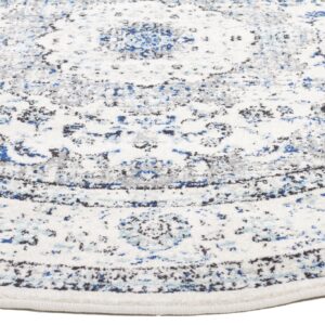 Modern Rugs Round Rug Side View