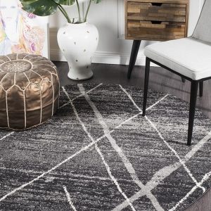 Floor Rug Colour Charcoal