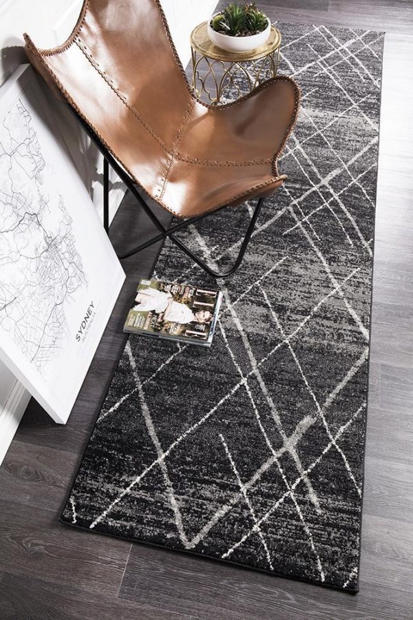 Floor Rug Colour Charcoal