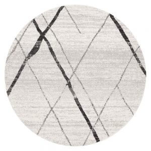 Grey Floor Rug Colour White Grey