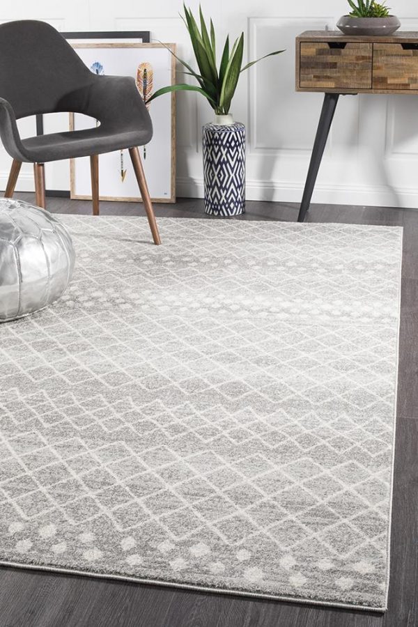 Floor Rug Silver Coloured Floor Rug Silver Coloured