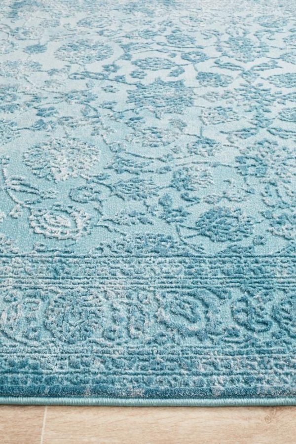 Soft texture Opulence Blue Rug