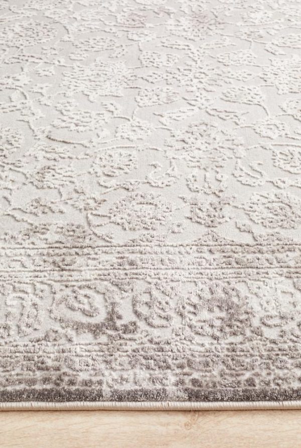 Fortune Silver Rug
