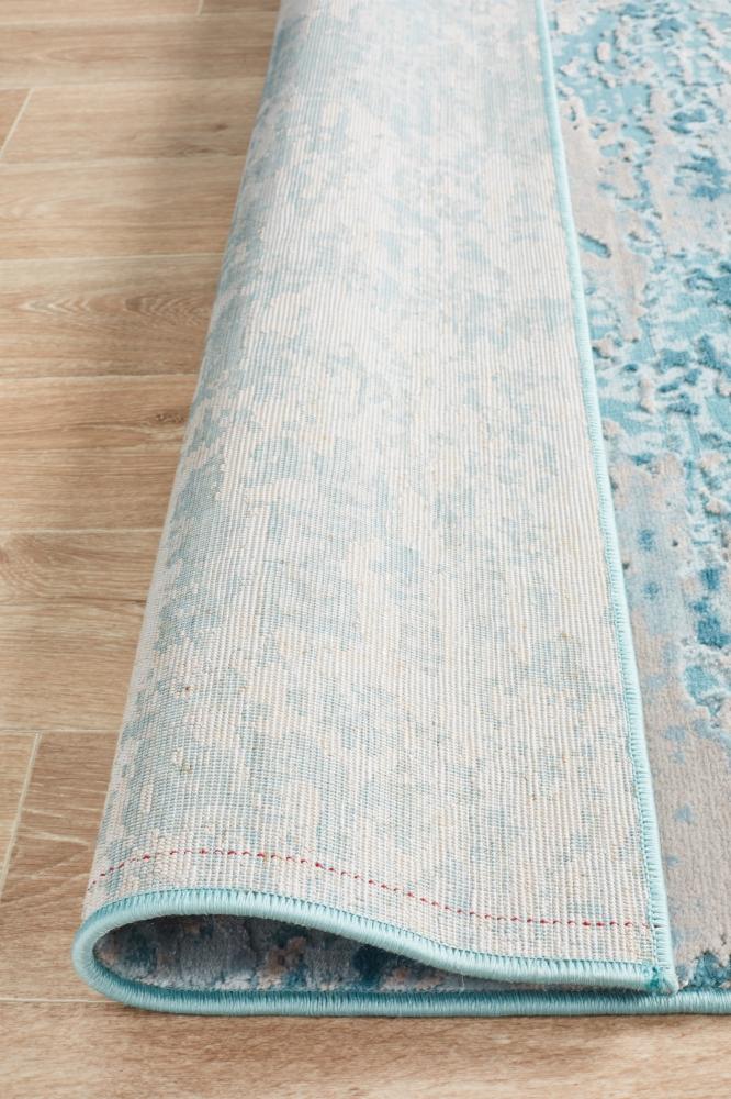 Plenitude Light Blue Rug | Carpet Capers | Timeless Design.