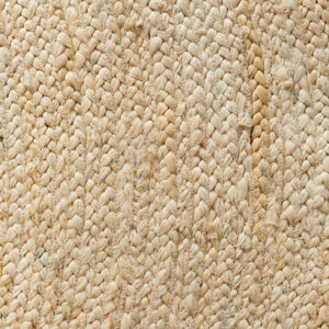 Round Jute Natural Rug