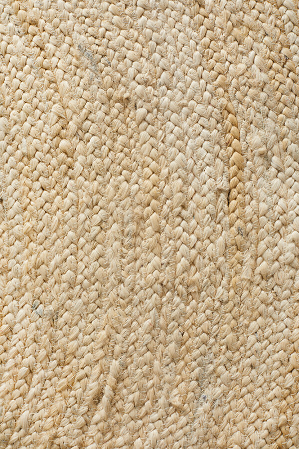 Round Jute Natural Rug