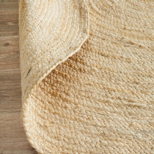 Round Jute Natural Rug