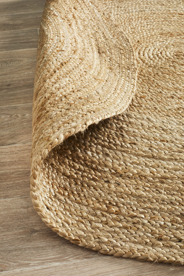 Round Natural Fibre Rug
